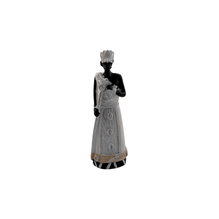 Orisha Oxala figur 10,5x3,7x2,7cm.