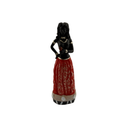 Figura Orisha Pomba Gira 10x3x2,8cm.