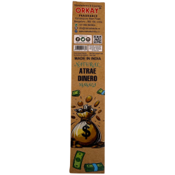 Naturalne kadzidło przyciągające pieniądze Namaste India Natural Masala Orkay - 1 opakowanie organicznego kadzidła 30 g.