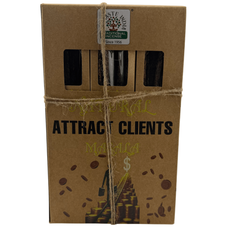 Caixa de incenso natural atrai clientes Namaste India Natural Masala Orkay - 12 caixas de incenso orgânico de 30g.