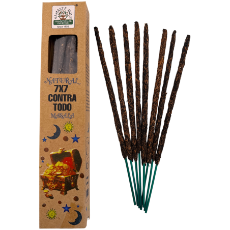7x7 Encens Naturel Contre Tout Namaste India Masala Naturel Orkay - 1 boîte d'encens bio 30gr.