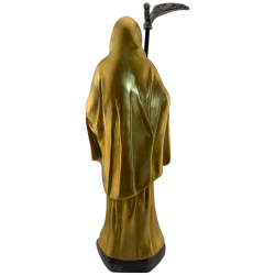 Holy Death Resin Figure 30cm Golden