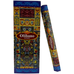 Incenso SAC - Caixa com 6 embalagens hexagonais...