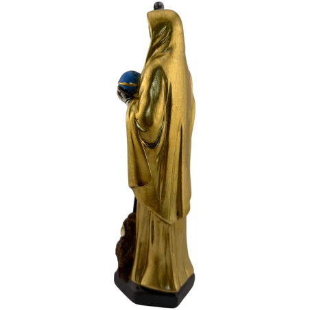 Figurină Santa Muerte din rășină 20cm Aur