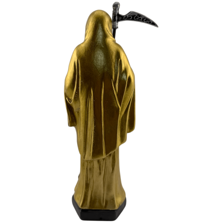 Figurină Santa Muerte din rășină 20cm Aur