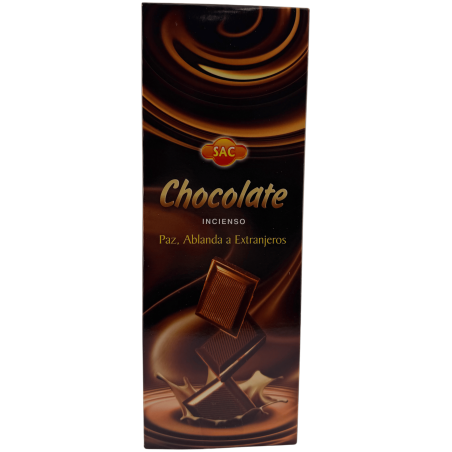 Encens SAC Xocolata - Caixa de 6 paquets hexagonals de 20 barretes 120 barretes d'encens