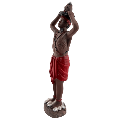 Eleggua harsfiguur 20 cm