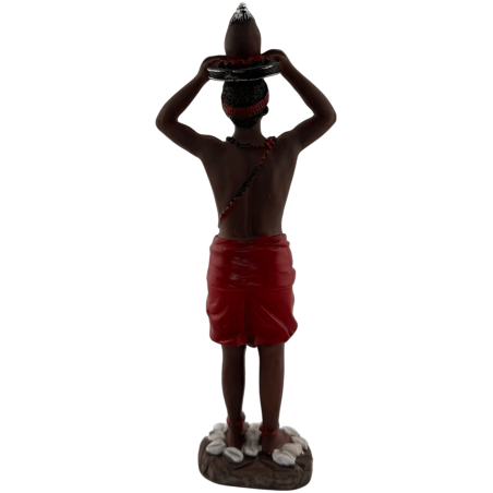 Statuetta in resina Eleggua, 20 cm