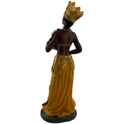 Statuetta in resina di Oshun, 21 cm