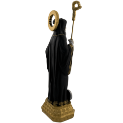 Harzfigur des Heiligen Benedikt 16 cm