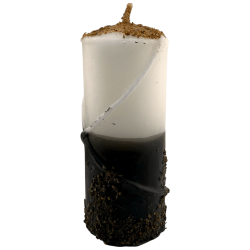 Speciale kaars voor het afsluiten van paden 14x6cm - Inclusief ritueel, olie en poeders