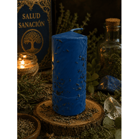 Herbal Health Candle - Esoteric Candle 14x6cm - Healing