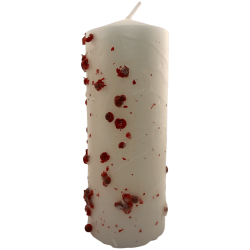 Lumânare cu aromă de plante Flying Pepper - Lumânare ezoterică 14x6cm - Alungă energiile negative sau companiile rele