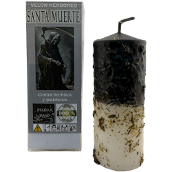 Velón Herboreo Santa Muerte - Velón Esotérico...