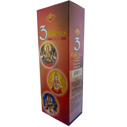 Encens SAC 3 Poders - Caixa de 6 paquets hexagonals de 20 barretes 120 barretes d'encens