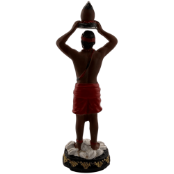 Eleggua harsfiguur 15 cm.