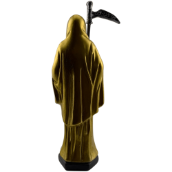 Figura Resina Santa Mort Daurada 15cm.