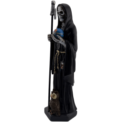Figura Resina Santa Mort 20cm Negra