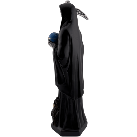 Figura Resina Santa Mort 20cm Negra