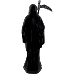 Figurine Père Noël Muerte en résine 20 cm Noir