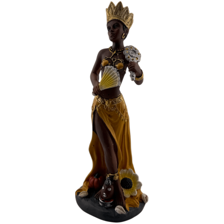 Figurine en résine Oshun 15 cm.