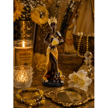 Figurine en résine Oshun 15 cm.