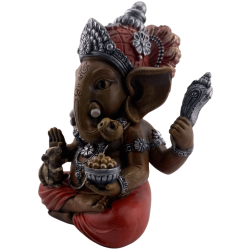 Ganesha harsbeeldje 13,5x10x17cm