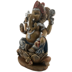 Ganesha Resin Figure 17x13x27cm