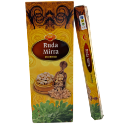 Incenso de Arruda e Mirra SAC - Caixa com 6...