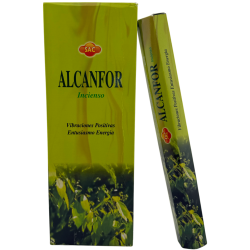 Incienso SAC Alcanfor - Caja de 6 paquetes...