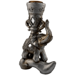 Olifant kaarsenhouder 0.55x0.75x1.35 cm