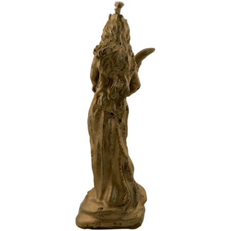 Gyllene Lyckogudinnans ljus - 16x5,3 cm.