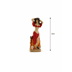 Pomba Gira Żywiczna figurka 5 cm w puszce