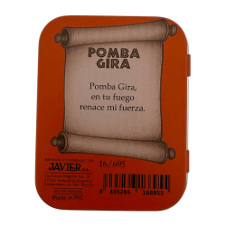 Pomba Gira Resinfigur 5 cm i burk