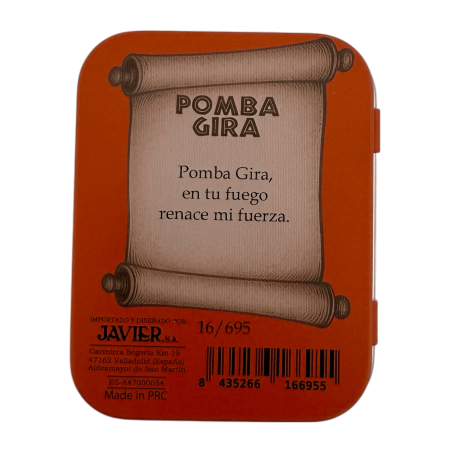 Pomba Gira Resinfigur 5 cm i burk