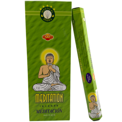 SAC Meditation Rökelse - Ask med 6 sexkantiga...