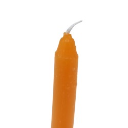 Conjunto de 10 velas naranjas - Buena energía - Velas mágicas hechizadas  - 6