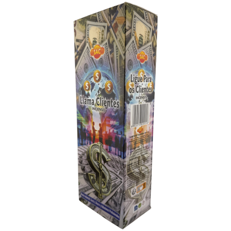SAC Incense Calls Customers - Schachtel mit 6 sechseckigen Packungen à 20 Stäbchen, 120 Räucherstäbchen