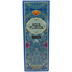 SAC Incense Agua Florida - Schachtel mit 6 sechseckigen Packungen à 20 Stäbchen, 120 Räucherstäbchen