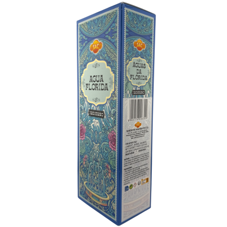SAC Incense Agua Florida - Box of 6 hexagonal packs of 20 sticks each, 120 incense sticks