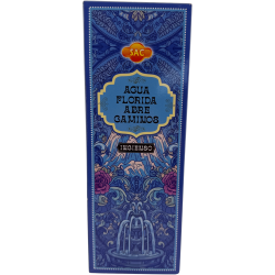 SAC Florida Water Incense Opens Paths - Schachtel mit 6 sechseckigen Packungen à 20 Stäbchen, 120 Räucherstäbchen
