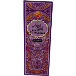 SAC Florida Water Incense Energy Cleansing - Ask med 6 sexkantiga förpackningar med 20 pinnar vardera, 120 rökelsepinnar