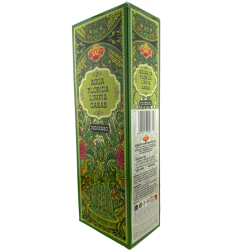 Incienso SAC Agua Florida Limpia Casas - Caja de 6 paquetes hexagonales de 20 barritas 120 barritas de incienso