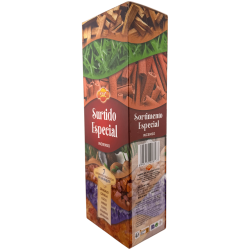 SAC Wierook Speciaal Assortiment - Doos met 6 zeshoekige verpakkingen van elk 20 stokjes, 120 wierookstokjes