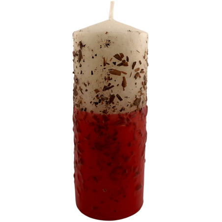Vela de ervas para domar o homem bonito - Vela esotérica 14x6cm - Para domar e dominar