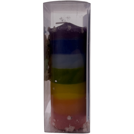 Lumânare Ezoterică Consacrată Specială 7 Arhangheli Toate Capetele 14x6cm
