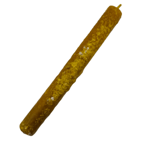 Honigkerze mit kubanischem Cascarilla-Bienenwachs – 100 % echtes Bienenwachs – Süßung, Schutz, Reinigung und Öffnung