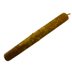 Honigkerze mit kubanischem Cascarilla-Bienenwachs – 100 % echtes Bienenwachs – Süßung, Schutz, Reinigung und Öffnung