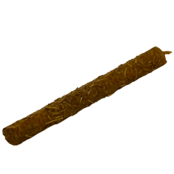 شمعة العسل مع خشب الصندل الجنوبي - شمع نحل أصلي 100% - درع طاقة، فتح المسارات، حظ، قوة، جاذبية...