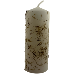 Saint Benedict Herbal Candle - Esoteric Candle 14x6cm - Protection against curses